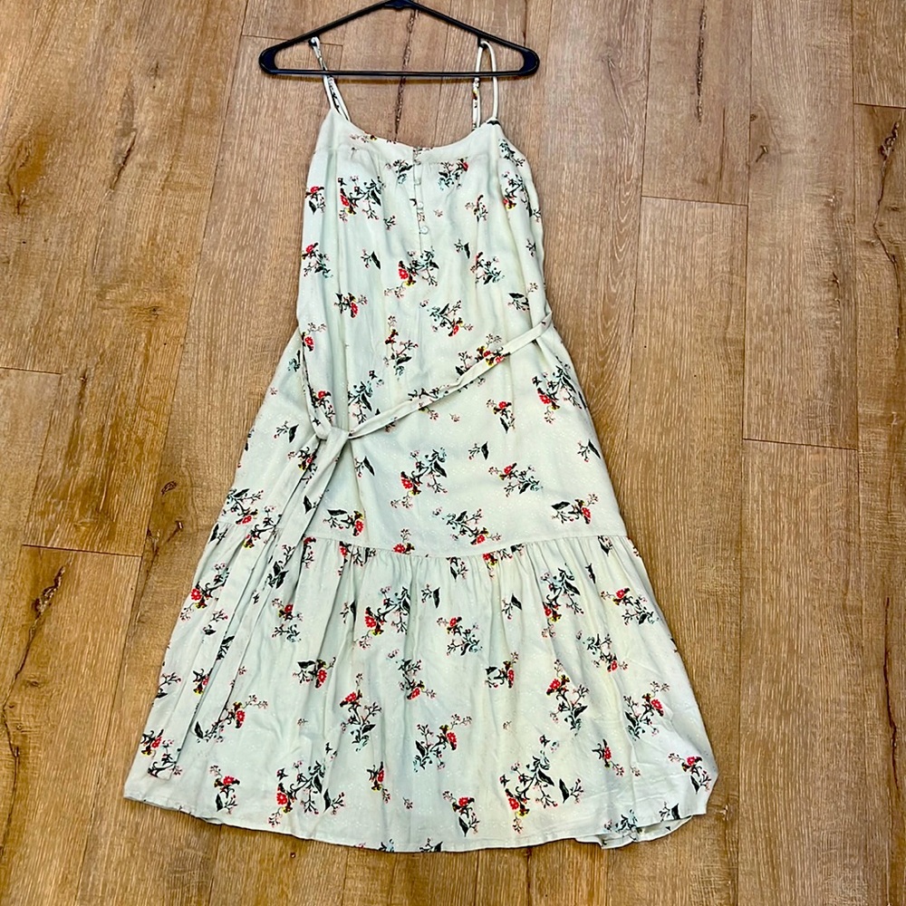 NWT Lucky Brand strappy prairie dress, XS